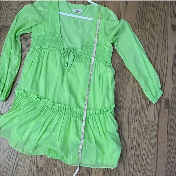 NICHOLAS Brynn Silk Mini Dress - Picture 10 of 10